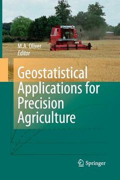 portada Geostatistical Applications for Precision Agriculture (en Inglés)