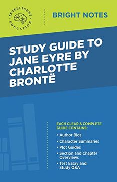 portada Study Guide to Jane Eyre by Charlotte Brontë (Bright Notes) (en Inglés)