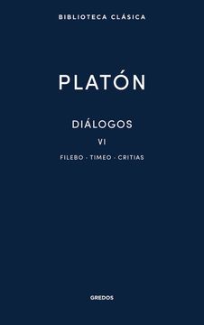 portada 38. Diálogos vi. Filebo, Timeo, Critias: 038 (Nueva Bcg)