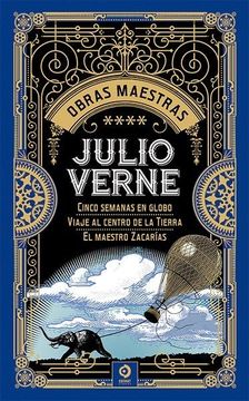 portada Julio Verne Vol. Iv. 5 Semanas en Globo / Viaje al Centro de la Tierra /