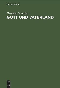 portada Gott und Vaterland (en Alemán)