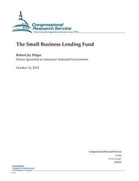 portada The Small Business Lending Fund (in English)