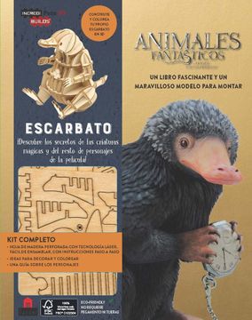 portada Incredibuilds Animales Fantásticos Escarbato