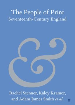 portada The People of Print: Seventeenth-Century England (Elements in Publishing and Book Culture) (in English)