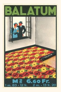 portada Vintage Journal Balatum Carpet Advertisement