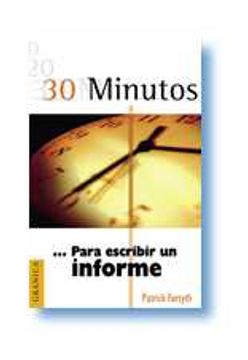 portada 30 Minutos Para Escribir un Informe