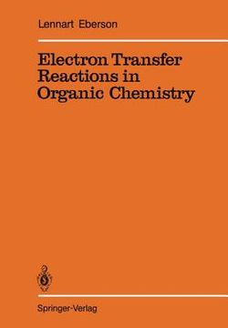 portada electron transfer reactions in organic chemistry (en Inglés)