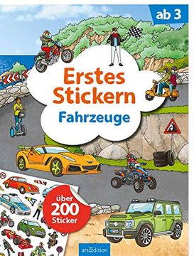 portada Erstes Stickern Fahrzeuge ber 200 Sticker (en Alemán)