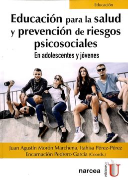 portada Educación Para la Salud y Prevención de Riesgos Psicosociales en Adolescentes y Jóvenes (in Spanish)