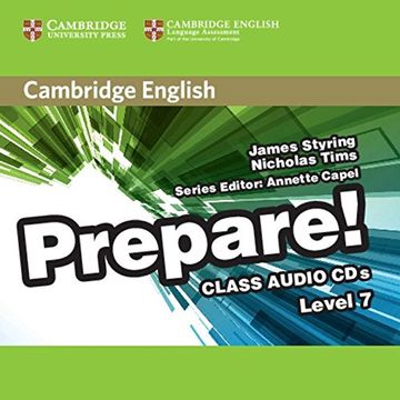 portada Cambridge English Prepare! Level 7 Class Audio cds (3) () (in English)