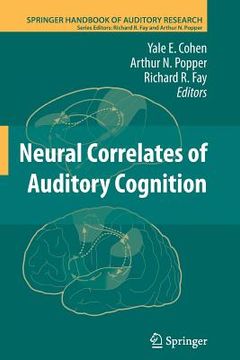 portada Neural Correlates of Auditory Cognition (en Inglés)