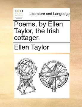 portada poems, by ellen taylor, the irish cottager. (en Inglés)
