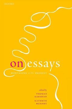 portada On Essays: Montaigne to the Present (en Inglés)