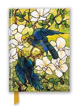 portada Louis Comfort Tiffany: Hibiscus and Parrots, c. 1910–20 (Foiled Journal) (Flame Tree Notebooks) (en Inglés)