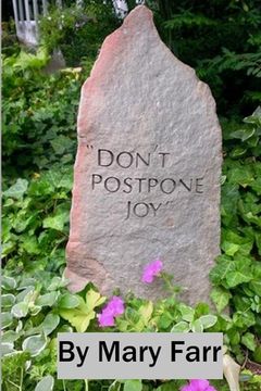 portada Don't Postpone Joy (in English)