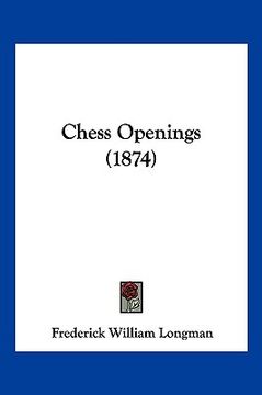 portada chess openings (1874) (en Inglés)