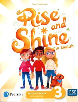 portada Rise and Shine in English 3 Activity Book Pearson [British Edition] [Cefr a1] (en Inglés)