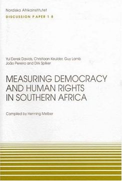 portada Measuring Democracy and Human Rights in Southern Africa: Discussion Paper no 18 (Nai Discussion Papers) (en Inglés)