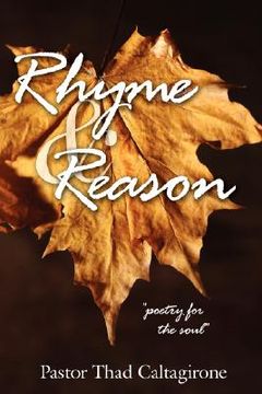 portada rhyme and reason: poetry for the soul (en Inglés)