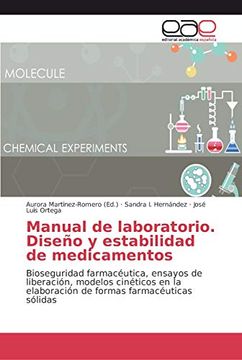 portada Manual de Laboratorio. Diseño y Estabilidad de Medicamentos