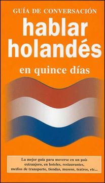 portada Hablar Holandes (Guias de Conversación) (in Spanish)