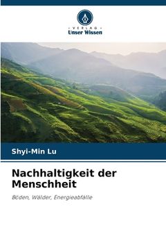 portada Nachhaltigkeit der Menschheit (en Alemán)