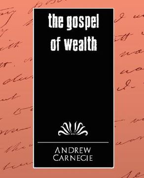 portada the gospel of wealth (en Inglés)