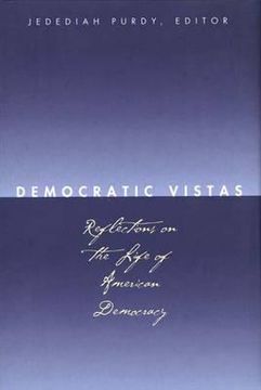 portada democratic vistas: reflections on the life of american democracy (en Inglés)