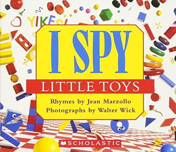 portada I spy Little Toys: A Book of Picture Riddles (en Inglés)