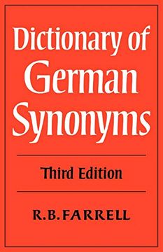 portada Dictionary of German Synonyms 3rd Edition Paperback (en Inglés)