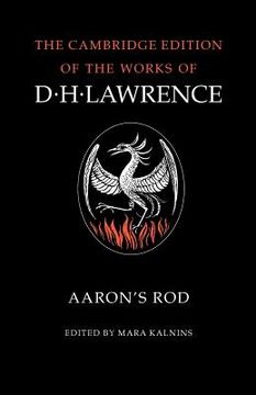 portada The Complete Novels of d. H. Lawrence 11 Volume Paperback Set: Aaron's rod Paperback (The Cambridge Edition of the Works of d. H. Lawrence) (en Inglés)