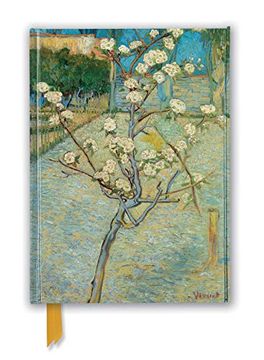 portada Vincent van Gogh: Small Pear Tree in Blossom (Foiled Journal) (Flame Tree Nots) (en Inglés)