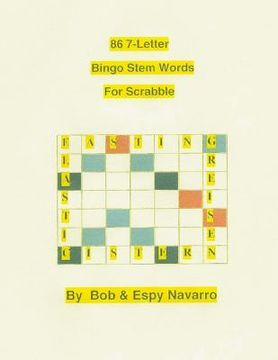 portada 86 7-Letter Bingo Stem Words For Scrabble (en Inglés)
