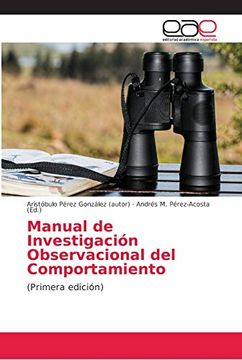 portada Manual de Investigación Observacional del Comportamiento