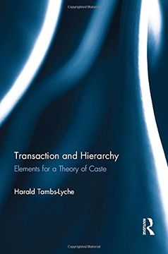 portada Transaction and Hierarchy: Elements for a Theory of Caste