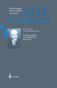 portada Adolf Gottstein: Erlebnisse und Erkenntnisse (German Edition)