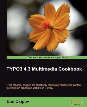 portada typo3 4.3 multimedia cookbook (en Inglés)