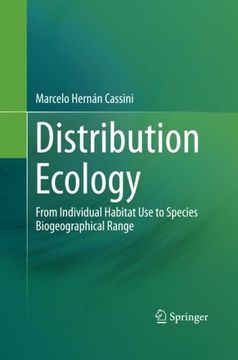 portada Distribution Ecology: From Individual Habitat Use to Species Biogeographical Range