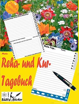 portada Mein Reha- und Kurtagebuch - Tagebuch für 30 Tage 