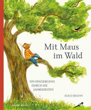 portada Mit Maus im Wald (en Alemán)