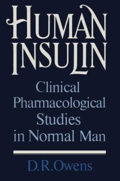 portada Human Insulin: Clinical Pharmacological Studies in Normal man (en Inglés)