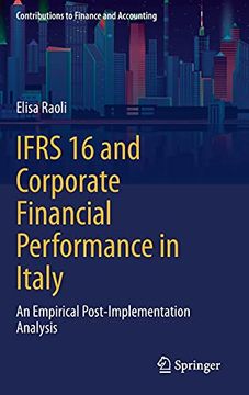 portada Ifrs 16 and Corporate Financial Performance in Italy: An Empirical Post-Implementation Analysis (Contributions to Finance and Accounting) (en Inglés)