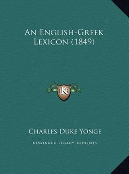 portada an english-greek lexicon (1849) (en Inglés)