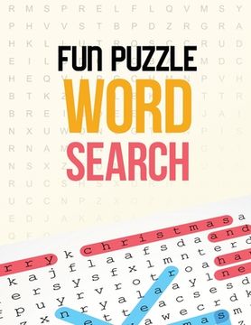 portada Fun Puzzle Word Search: Word Search Brain Workouts for Seniors, Brian Game Book for Seniors in This Christmas Gift Idea. (en Inglés)