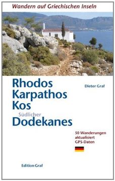 portada Rhodos, Karpathos, Kos, Südl. Dodekanes: 50 Wanderungen (en Alemán)