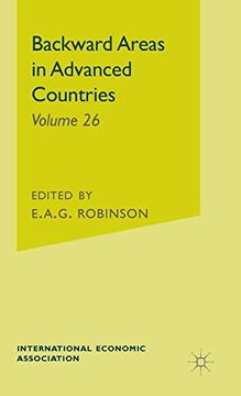 portada Backward Areas in Advanced Countries: Conference Proceedings (International Economic Association Series) (en Inglés)