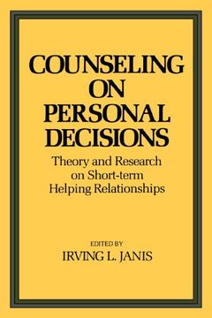 portada Counseling on Personal Decisions: Theory and Research on Short-Term Helping Relationships (in English)