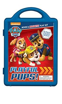 portada Paw Patrol: Playful Pups!: Book & Magnetic Playset (Paw Patrol Magnetic Playset)