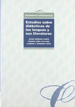 portada Estudios Sobre Didácticas de las Lenguas y sus Literaturas. Diversidad Cultural, Plurilingüismo y Estrategias de Aprendizaje
