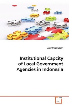 portada institutional capcity of local government agencies in indonesia